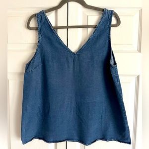 GAP Tencel/Lyocell Tank Top, Size Large